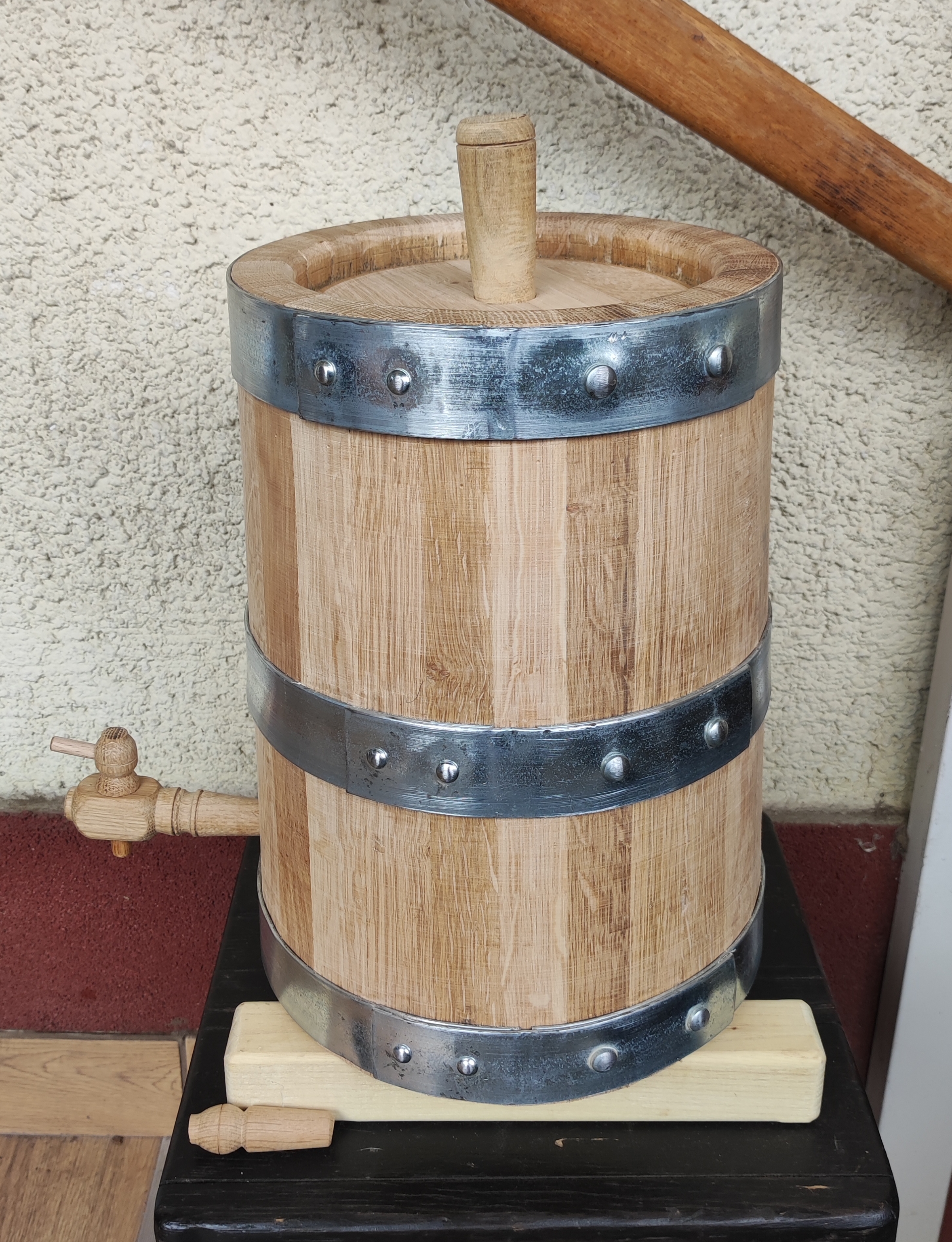 10 literes tölgyfa érlelő dézsa