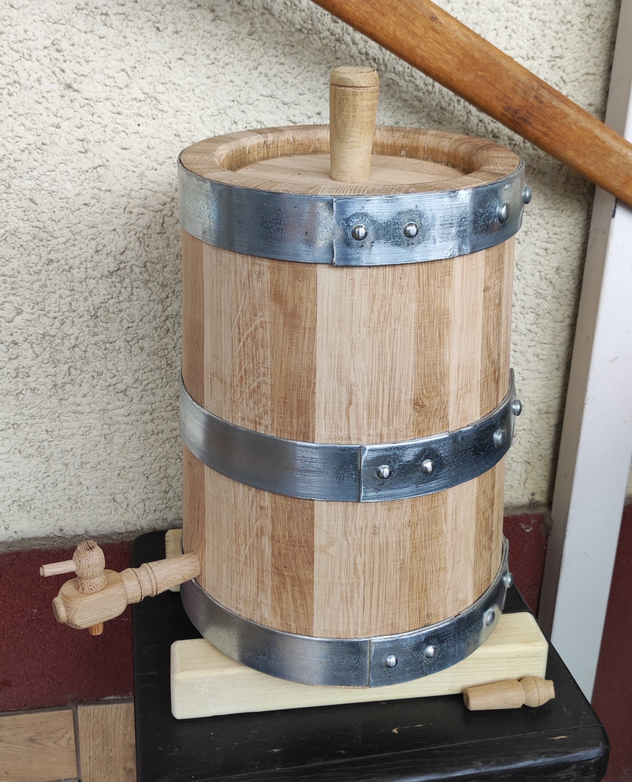 10 literes tölgyfa érlelő dézsa