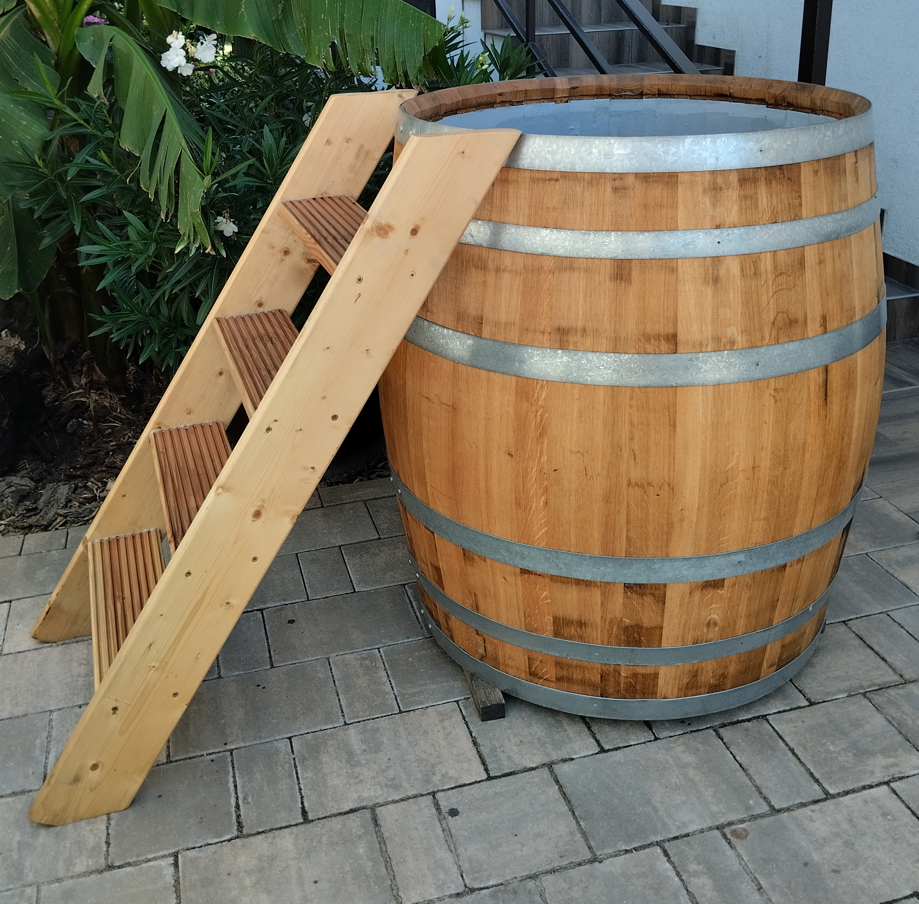 500 literes tölgyfa merülőhordó